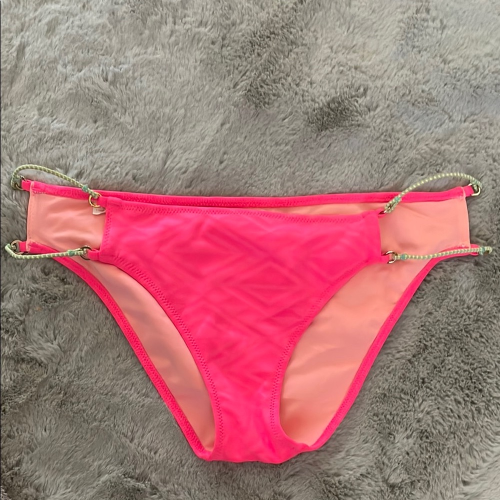 Victoria's Secret SWIM Bikini Bottom Classic Cut Stylish Side Straps Medium